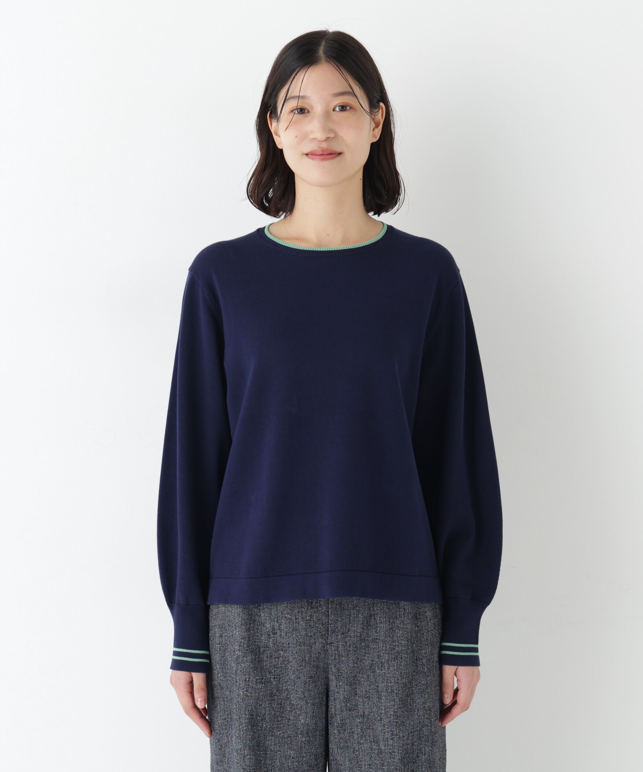  「◆《ｵｰｶﾞﾆｯｸｺｯﾄﾝ混 / ｳｫｯｼｬﾌﾞﾙ》ｵｰｶﾞﾆｯｸｺｯ 」|ニット・セーター|