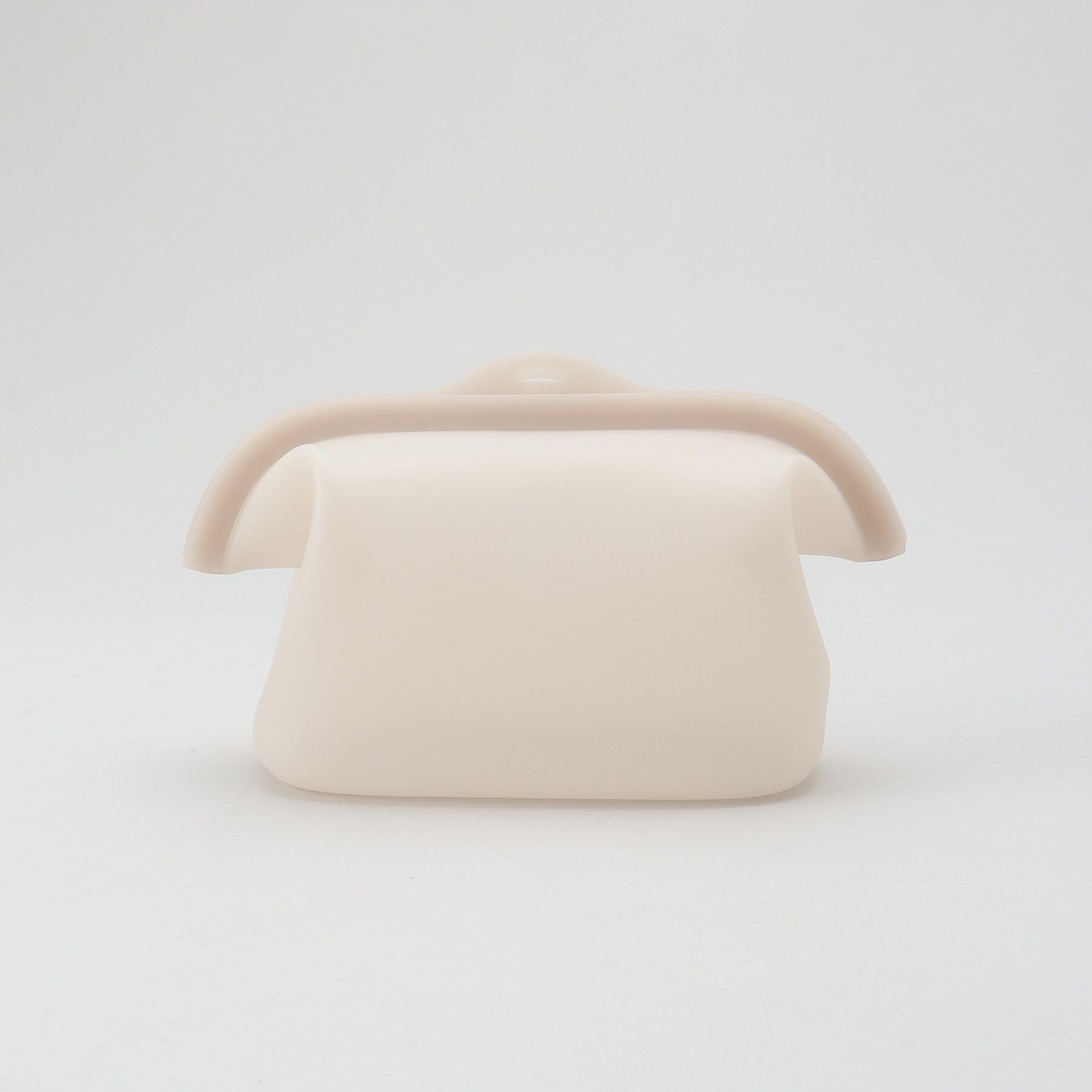 212 KITCHEN STORE「しっかり口が開くマルチシリコーンバッグ 1000ml ベージュグレー」|食器・キッチングッズ|