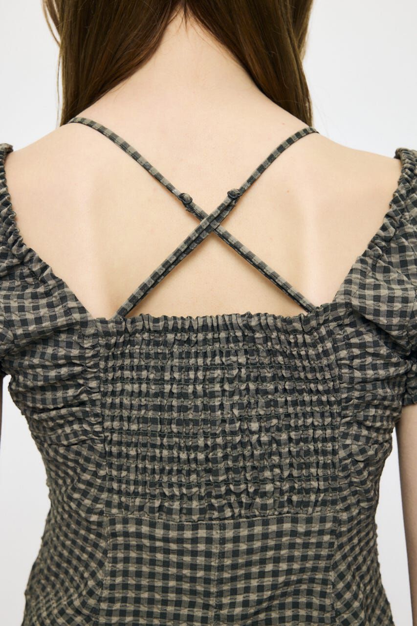 MOUSSY「MULTIWAY GATHER ブラウス」|シャツ・ブラウス|