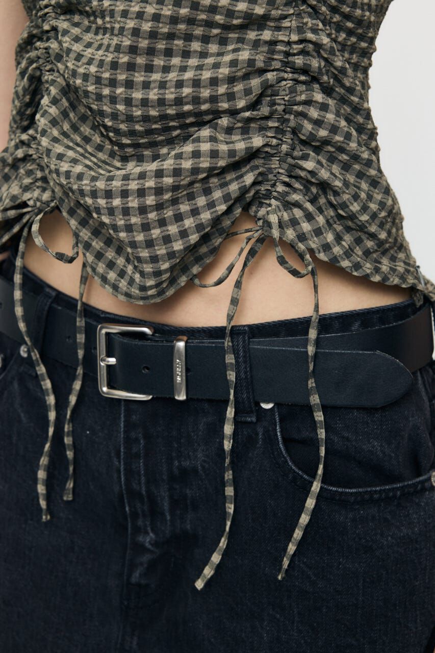 MOUSSY「MULTIWAY GATHER ブラウス」|シャツ・ブラウス|