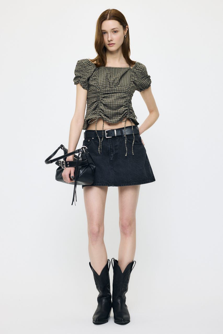 MOUSSY「MULTIWAY GATHER ブラウス」|シャツ・ブラウス|