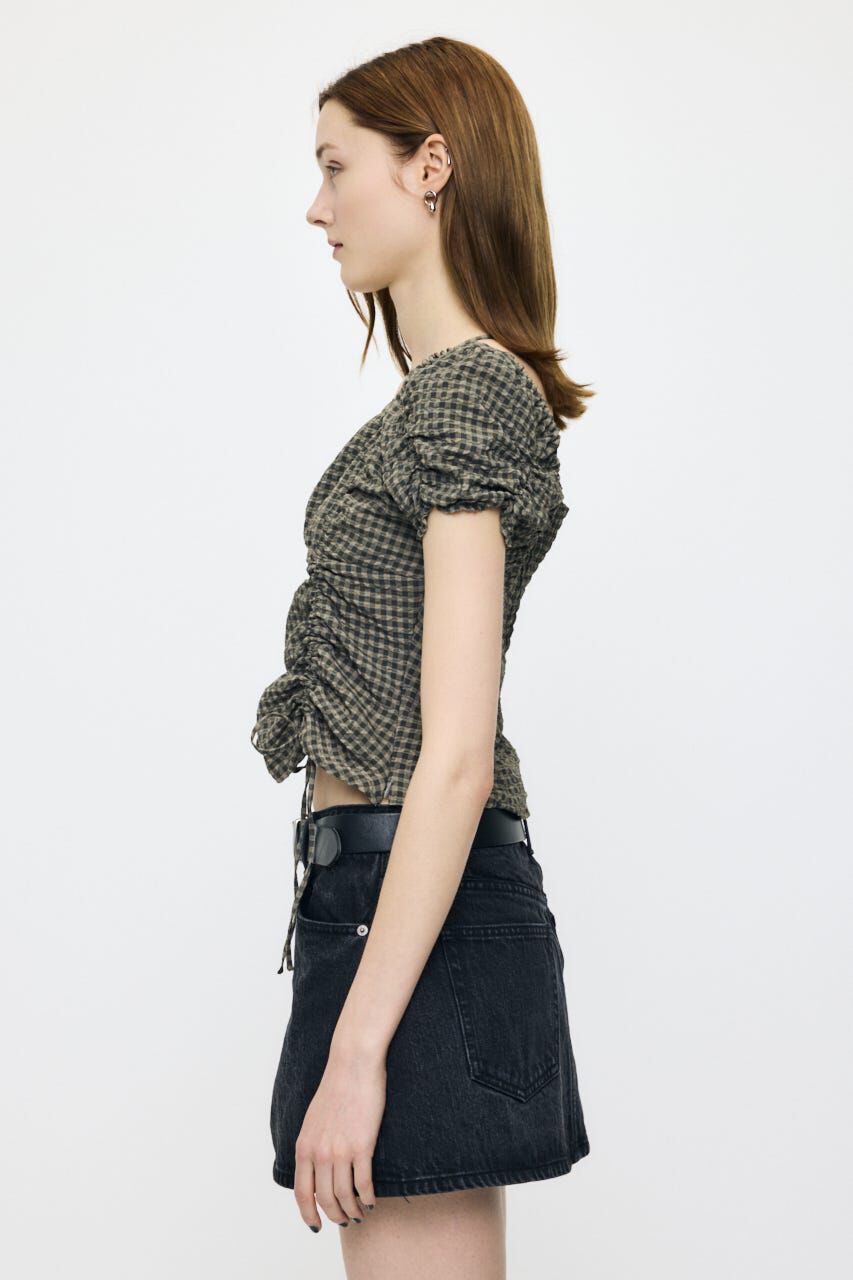 MOUSSY「MULTIWAY GATHER ブラウス」|シャツ・ブラウス|
