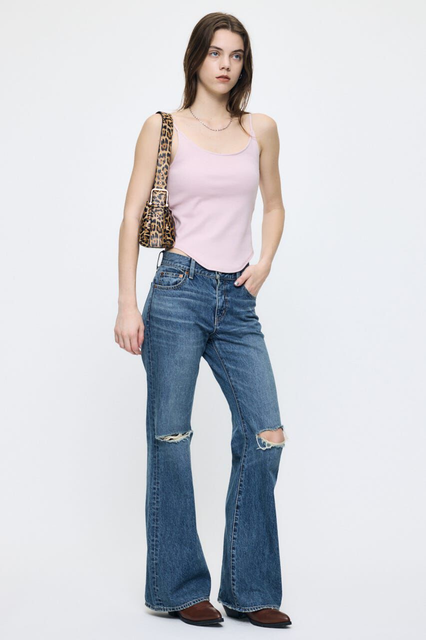 MOUSSY「BACK SCOOPキャミソール」|キャミソール|