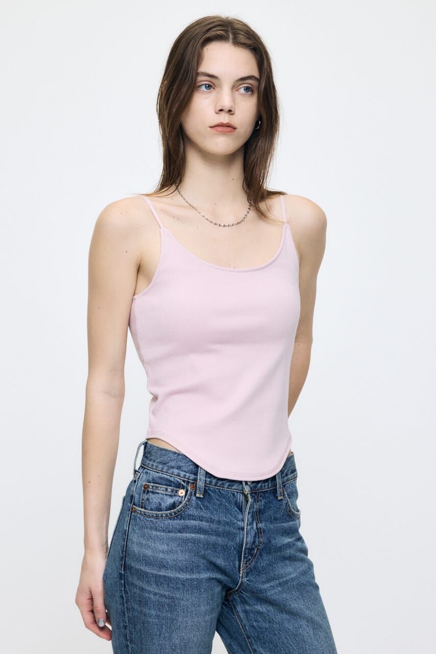 MOUSSY「BACK SCOOPキャミソール」|キャミソール|