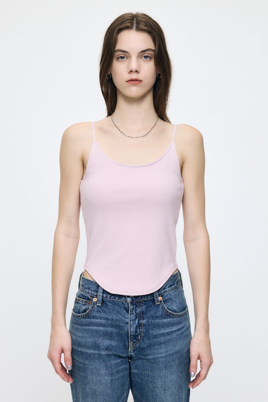 MOUSSY「BACK SCOOPキャミソール」|キャミソール|