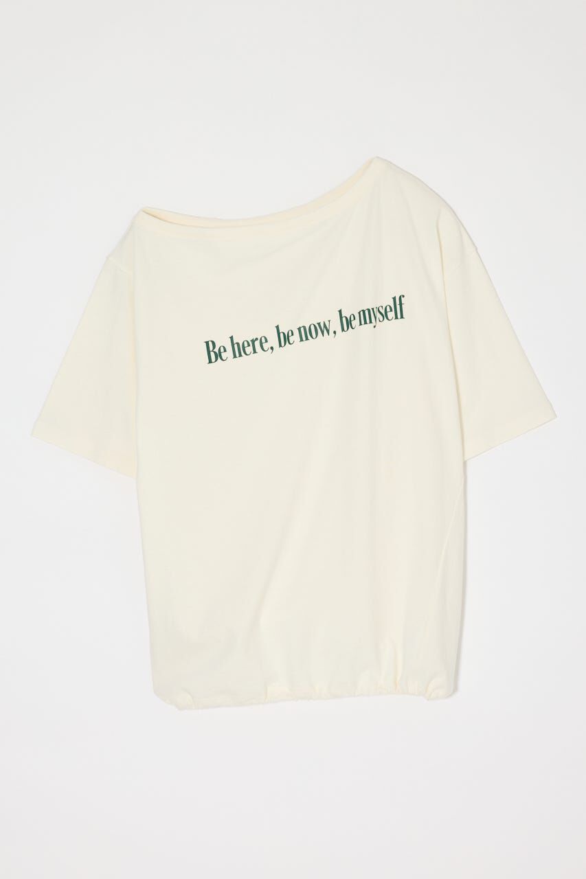 MOUSSY「ONE SHOULDER PIGMENT Tシャツ」|Tシャツ・カットソー|O/WHT1