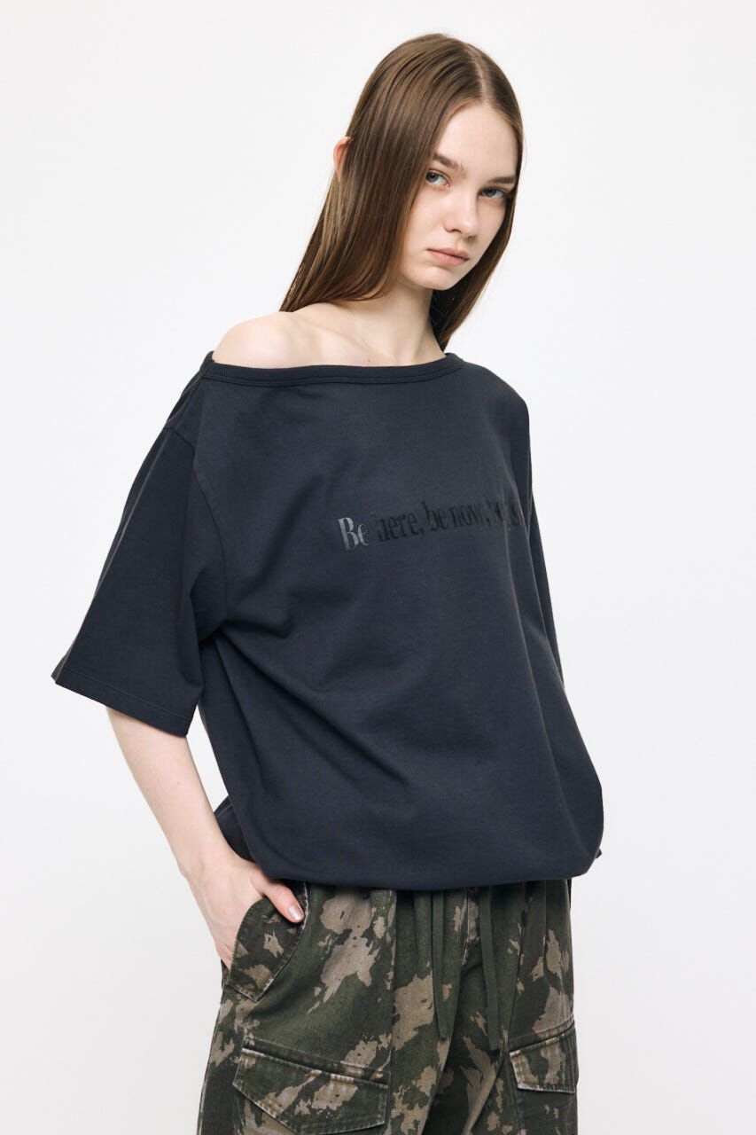 MOUSSY「ONE SHOULDER PIGMENT Tシャツ」|Tシャツ・カットソー|
