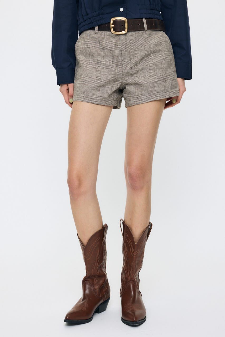 MOUSSY「LINEN BLEND MICRO ショーツ」|その他|