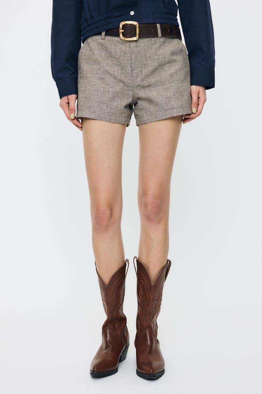 MOUSSY「LINEN BLEND MICRO ショーツ」|その他|
