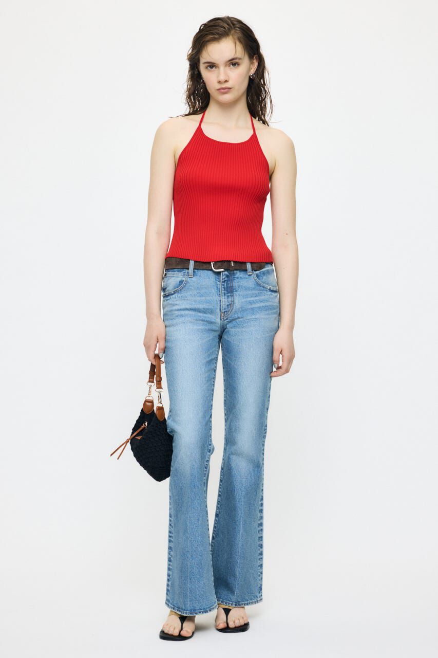 MOUSSY「BACKLESS KNIT キャミ」|キャミソール|