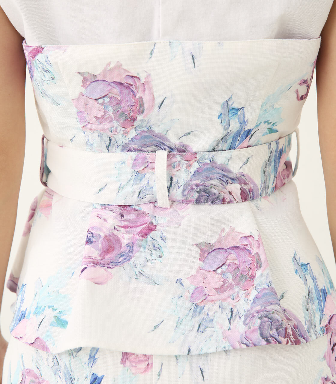 「oil paint flower TOP」|シャツ・ブラウス|