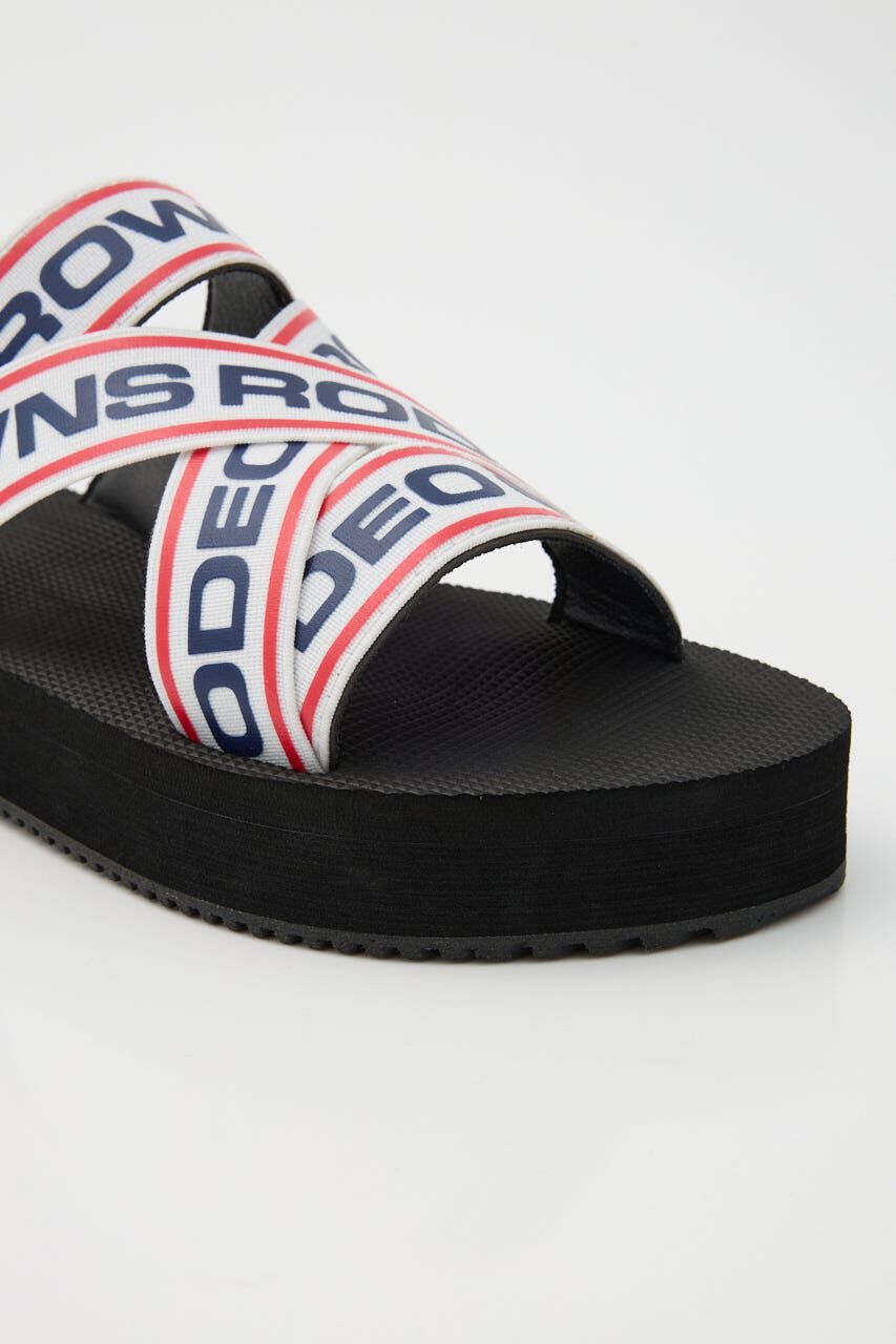 RODEO CROWNS「ラバーテープサンダル」|サンダル|