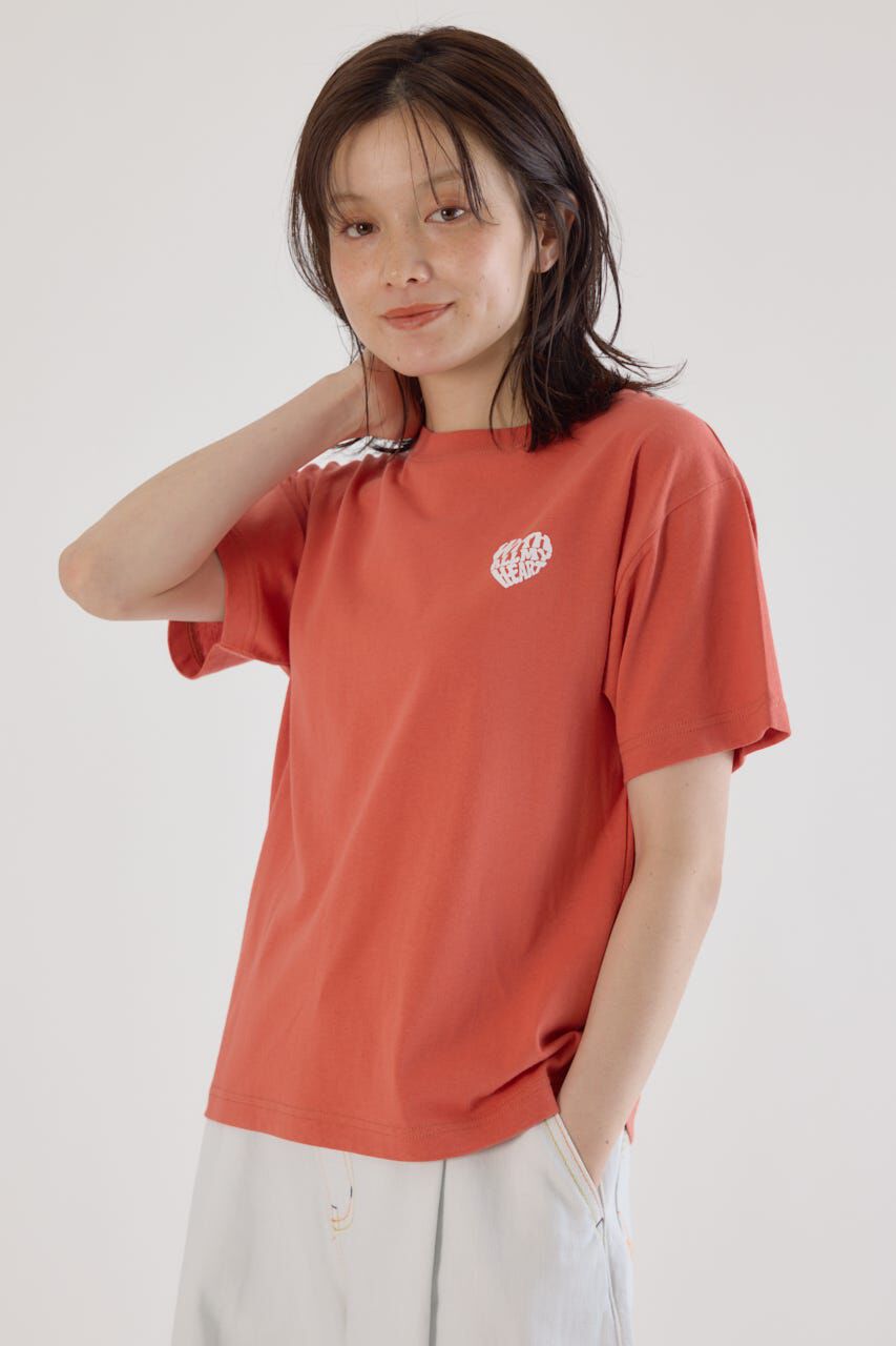 RODEO CROWNS「Heart Leopard Tシャツ」|Tシャツ・カットソー|