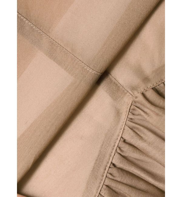 ELENDEEK「SHEER PEPLUM BL」|シャツ・ブラウス|