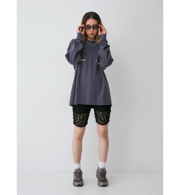 Ungrid「レースデザインサイクルパンツ」|その他|