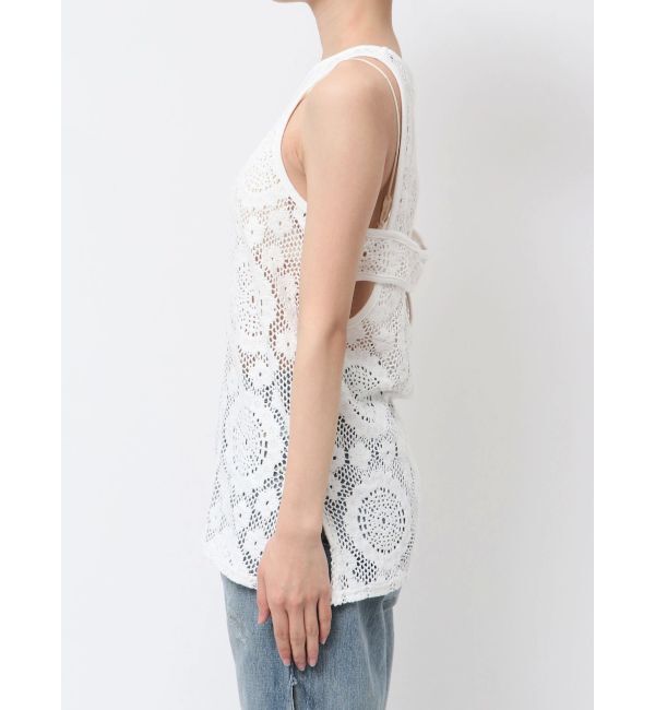 Ungrid「【Htage】バックデザインレーストップス」|Tシャツ・カットソー|