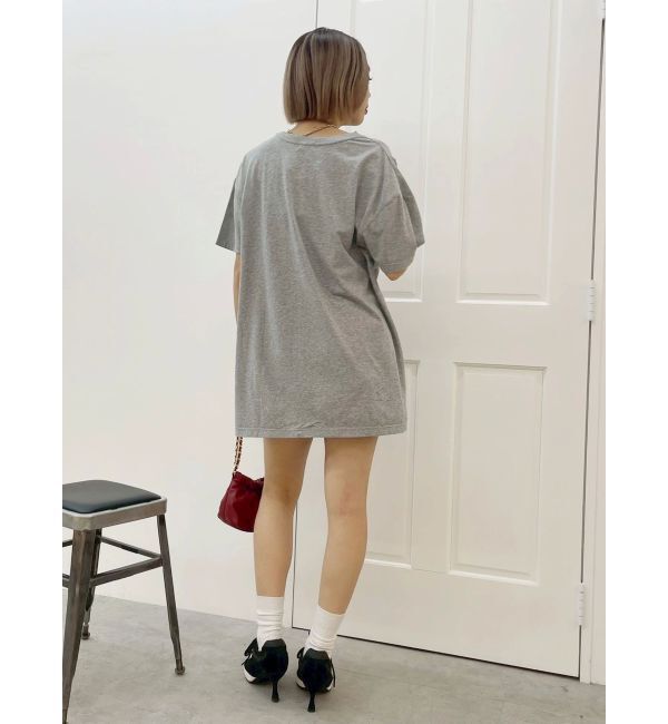 EVRIS「カットダメージBIG Tシャツ」|Tシャツ・カットソー|