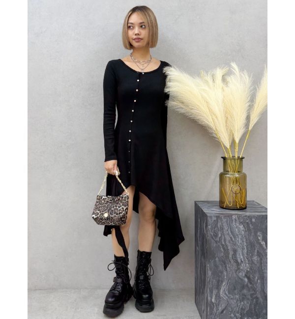EVRIS「ロングスリットワンピース」|ワンピース|