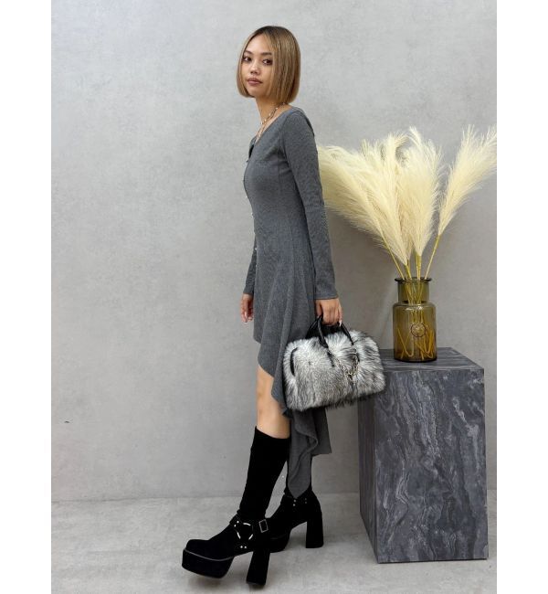 EVRIS「ロングスリットワンピース」|ワンピース|