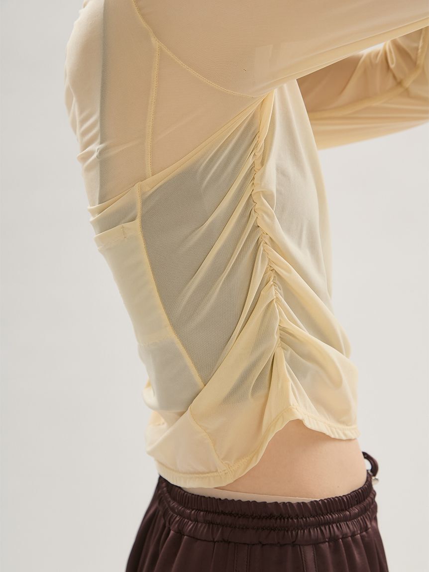 emmi atelier「パワーメッシュアクティブカットソー」|Tシャツ・カットソー|