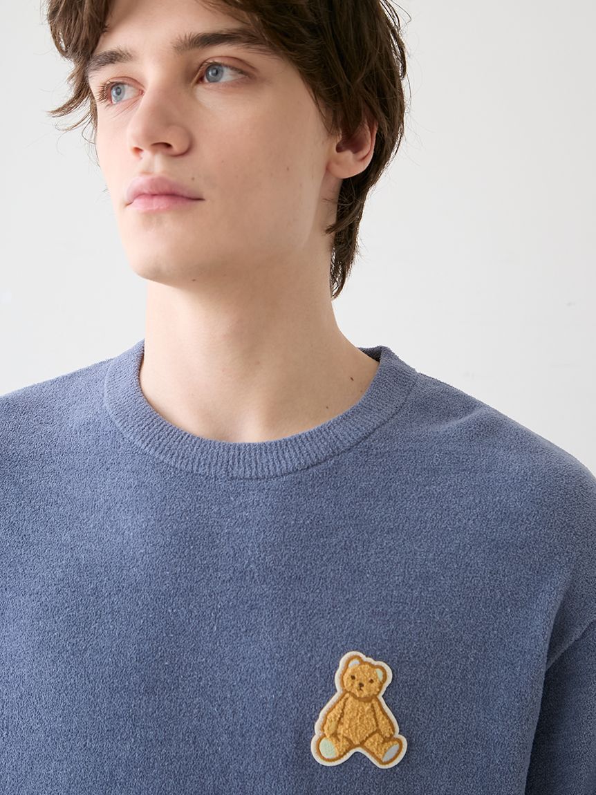 GELATO PIQUE HOMME「【ONLINE限定】【HOMME】エアモコベアワンポイントセットアップ」|ルームウェア|