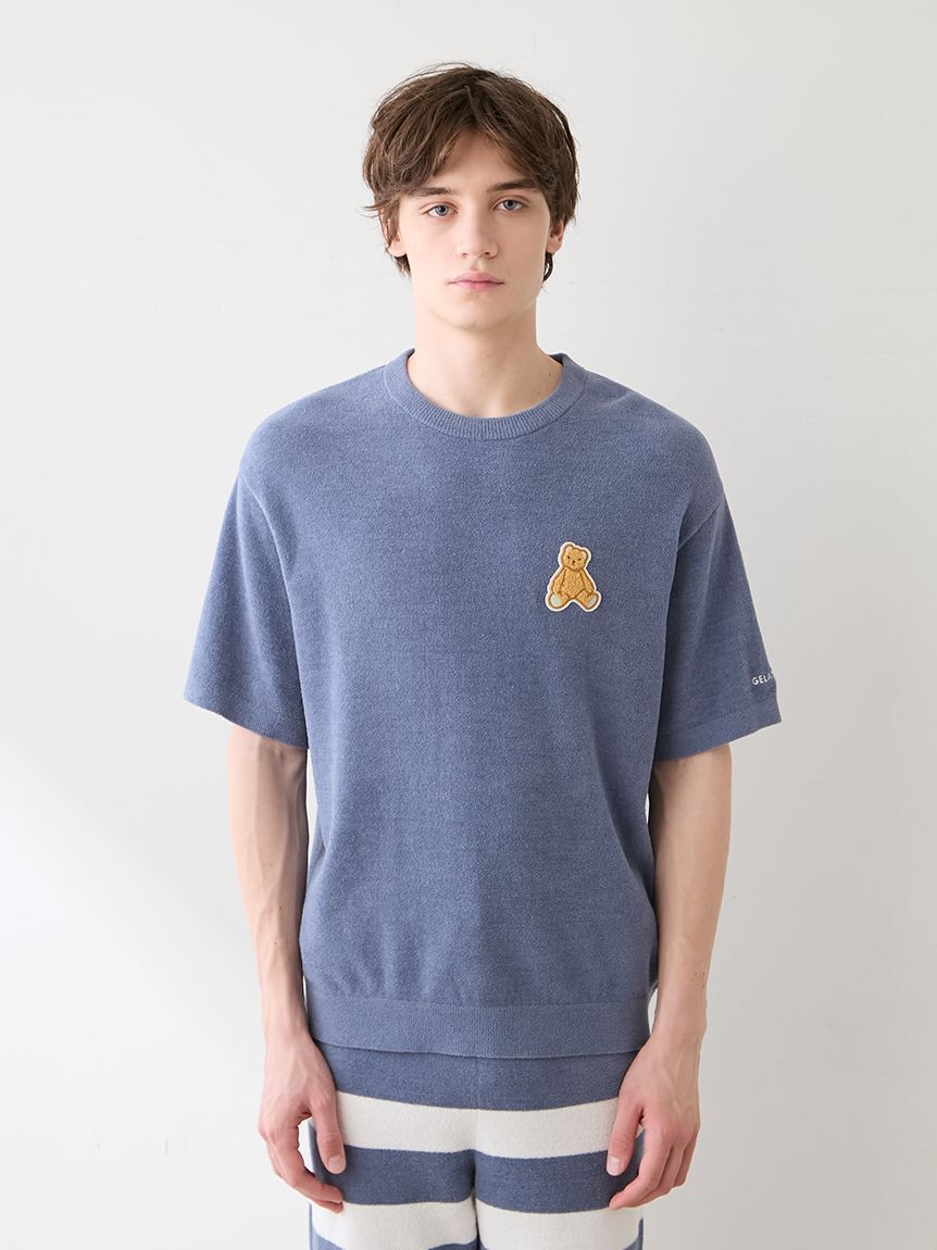 GELATO PIQUE HOMME「【ONLINE限定】【HOMME】エアモコベアワンポイントセットアップ」|ルームウェア|