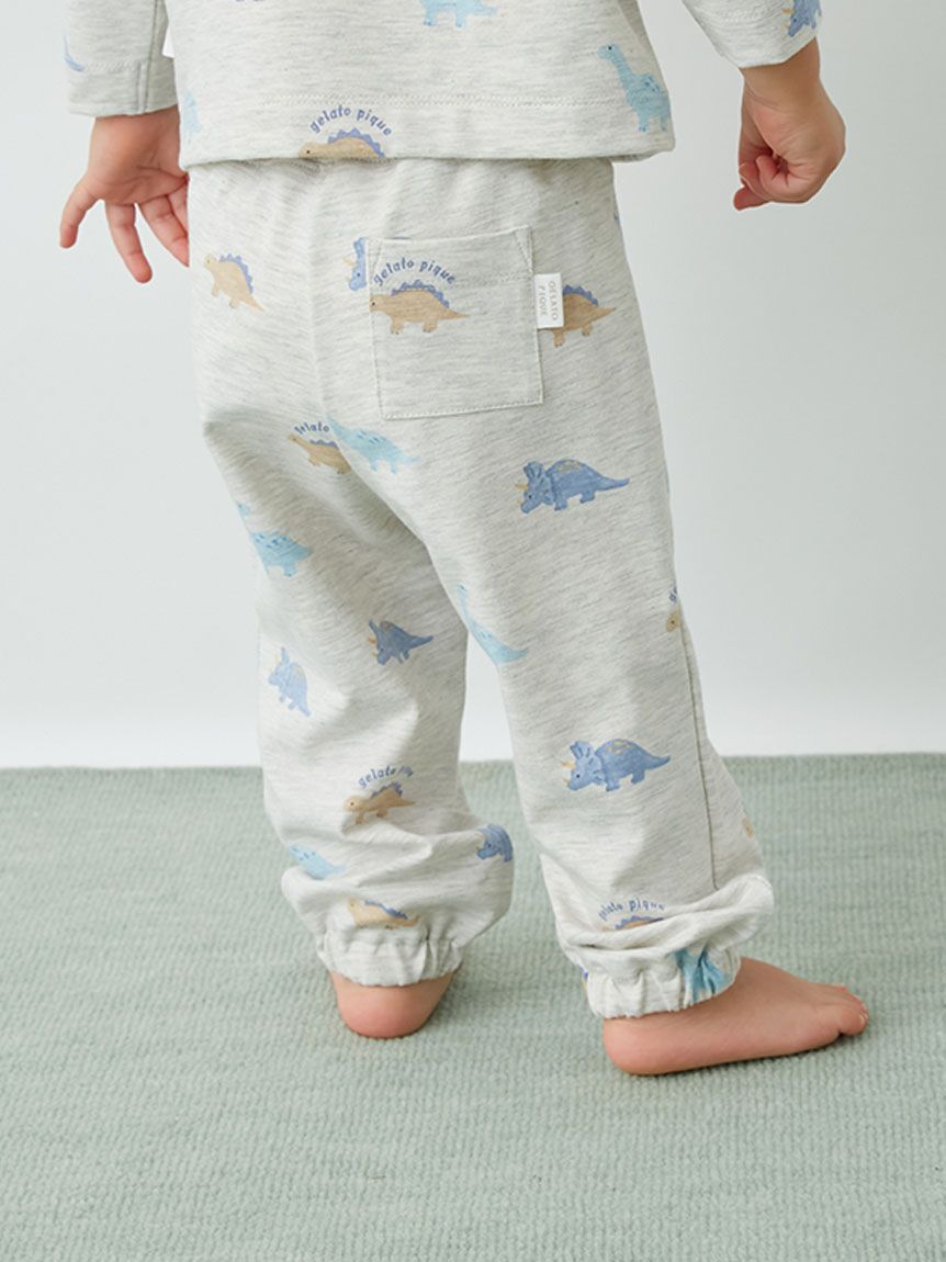 GELATO PIQUE KIDS & BABY「【BABY】ダイナソー柄ロングパンツ」|その他ベビーウェア|