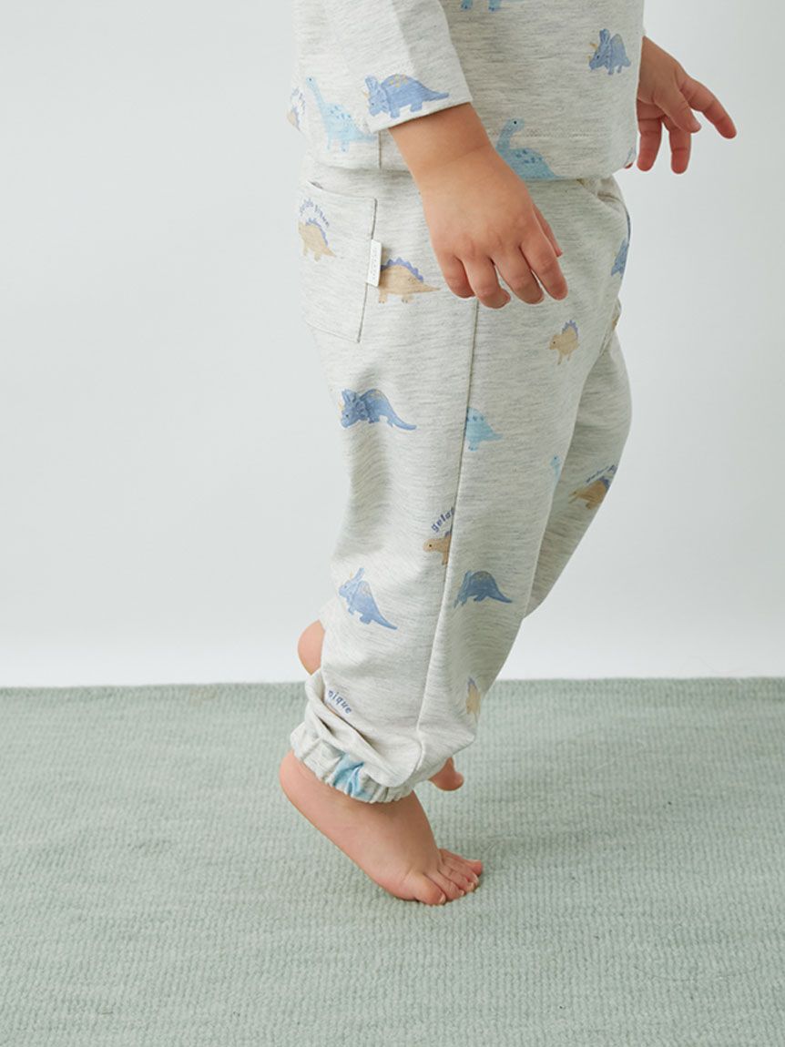GELATO PIQUE KIDS & BABY「【BABY】ダイナソー柄ロングパンツ」|その他ベビーウェア|