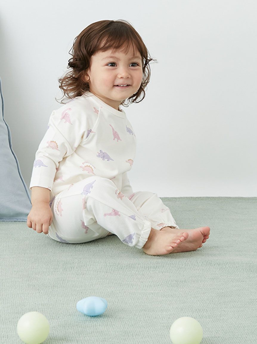 GELATO PIQUE KIDS & BABY「【BABY】ダイナソー柄ロングパンツ」|その他ベビーウェア|