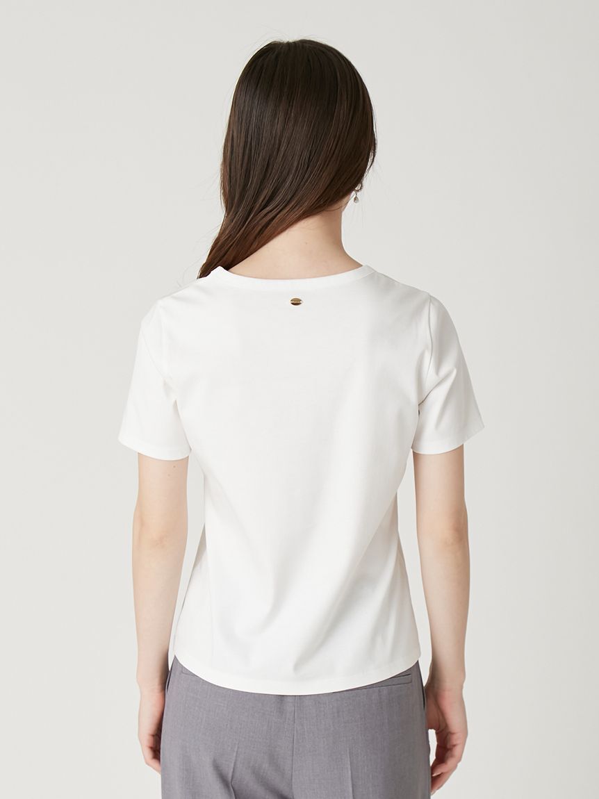 FRAY I.D「ラウンドネックTシャツ／接触冷感」|Tシャツ・カットソー|
