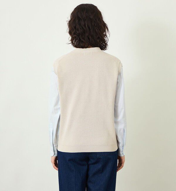 MACKINTOSH PHILOSOPHY「GREY LABEL ファインコットンニットベスト」|ニット・セーター|