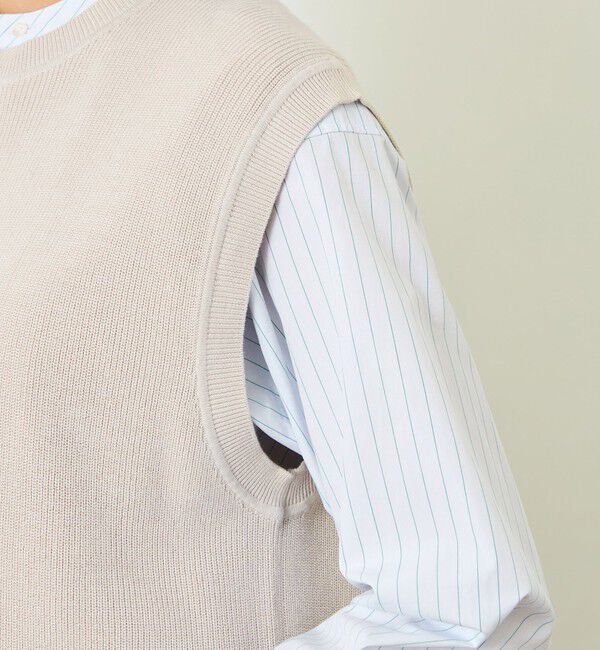 MACKINTOSH PHILOSOPHY「GREY LABEL ファインコットンニットベスト」|ニット・セーター|
