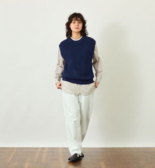 MACKINTOSH PHILOSOPHY「GREY LABEL ファインコットンニットベスト」|ニット・セーター|