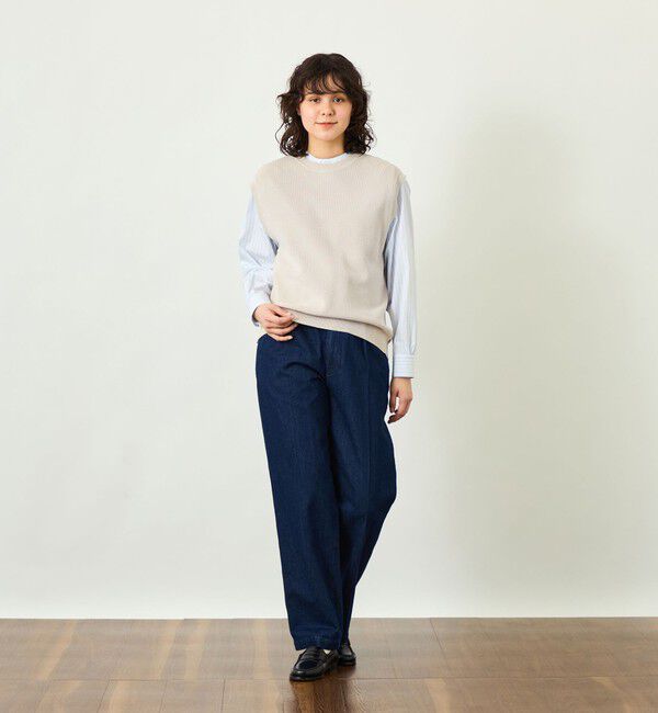 MACKINTOSH PHILOSOPHY「GREY LABEL ファインコットンニットベスト」|ニット・セーター|