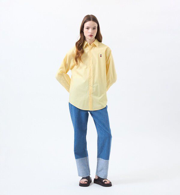 MACKINTOSH PHILOSOPHY「【WEB&一部店舗限定】バッキンガムベア ワッペンレギュラーカラーシャツ」|シャツ・ブラウス|