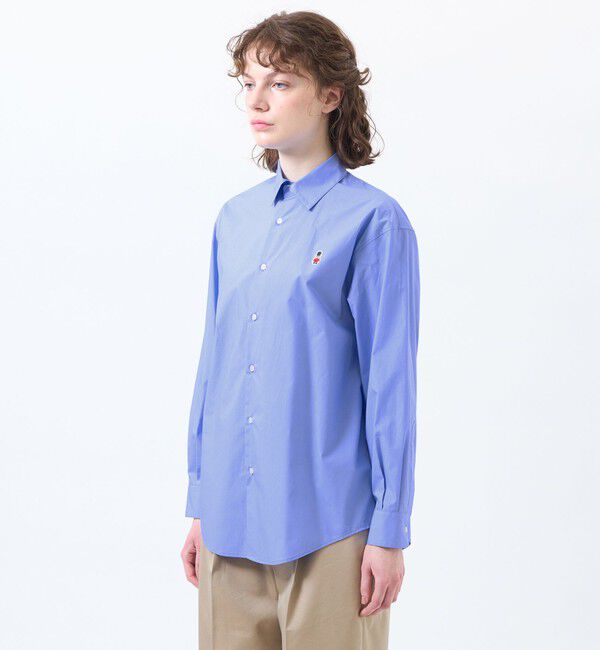 MACKINTOSH PHILOSOPHY「【WEB&一部店舗限定】バッキンガムベア ワッペンレギュラーカラーシャツ」|シャツ・ブラウス|