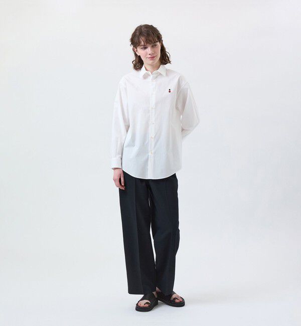 MACKINTOSH PHILOSOPHY「【WEB&一部店舗限定】バッキンガムベア ワッペンレギュラーカラーシャツ」|シャツ・ブラウス|