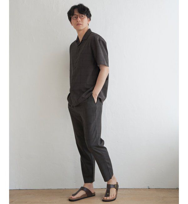 ikka「【セットアップ対応】Reflax(R) リラックスイージーアンクルパンツ」|その他|