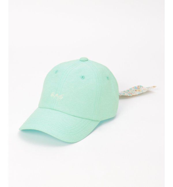 ikka kids「シャンブレー後ろ花リボンキャップ」|その他|
