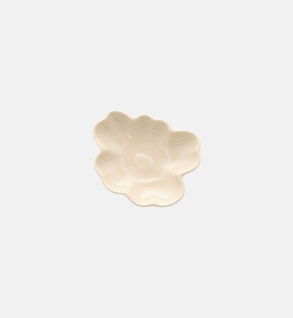 Marimekko「Unikko Shape Plate 9cm」|その他|ライトベージュ