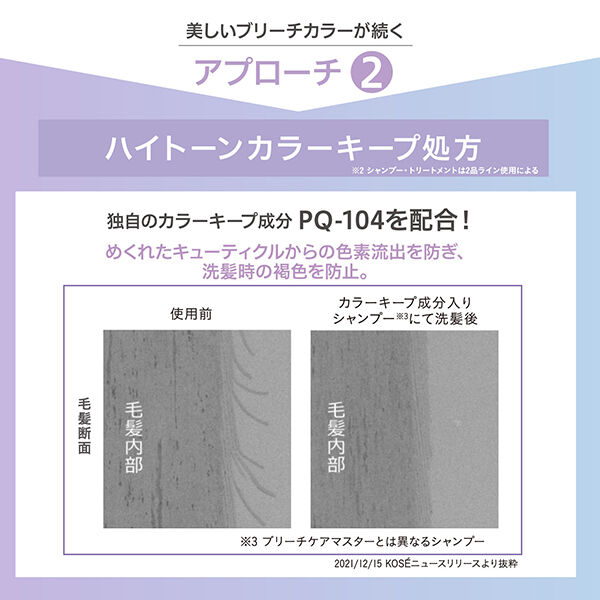  「スティーブンノル スティーブンノル ブリーチケアマスター シャンプー (300mL)」|シャンプー|
