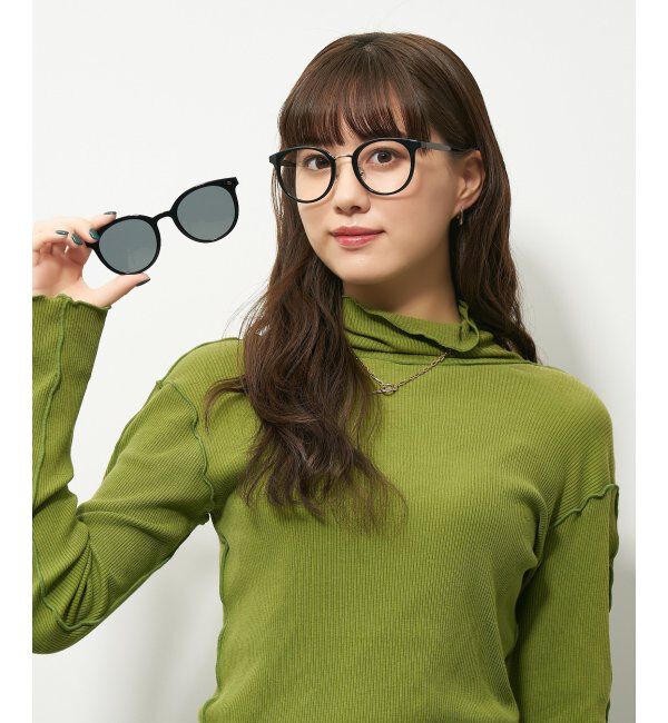  「Zoff｜Sanrio Characters クロミモデル NIGHT&DAY(WEB限定) レンズ交換券付」|メガネ|