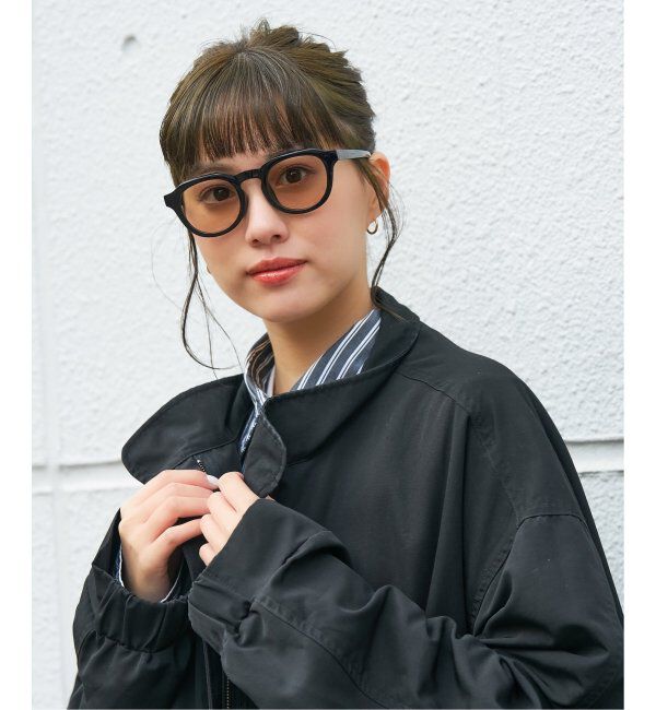  「【WEB限定】ボストン型 調光サングラス | クラウンパント 軽量 紫外線対策 UVカット レンズの色が変わる」|サングラス|