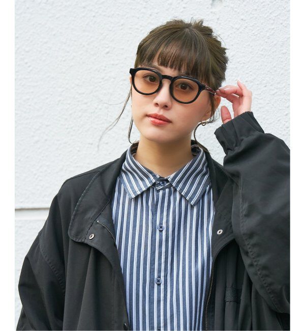  「【WEB限定】ボストン型 調光サングラス | クラウンパント 軽量 紫外線対策 UVカット レンズの色が変わる」|サングラス|