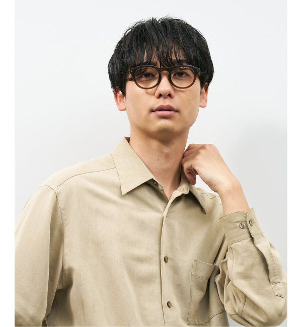  「【WEB限定】ボストン型 調光サングラス | クラウンパント 軽量 紫外線対策 UVカット レンズの色が変わる」|サングラス|