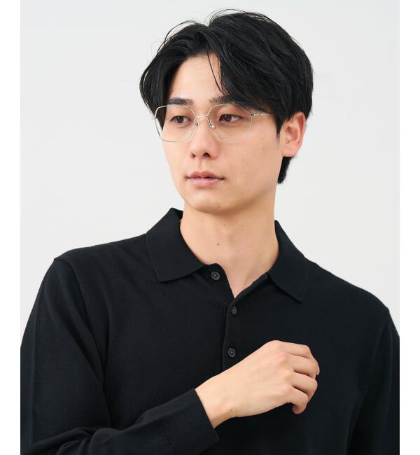  「FASHION ウェリントン型 メガネ | 軽量 メタル 高級感 FASHION レンズ交換券付」|メガネ|