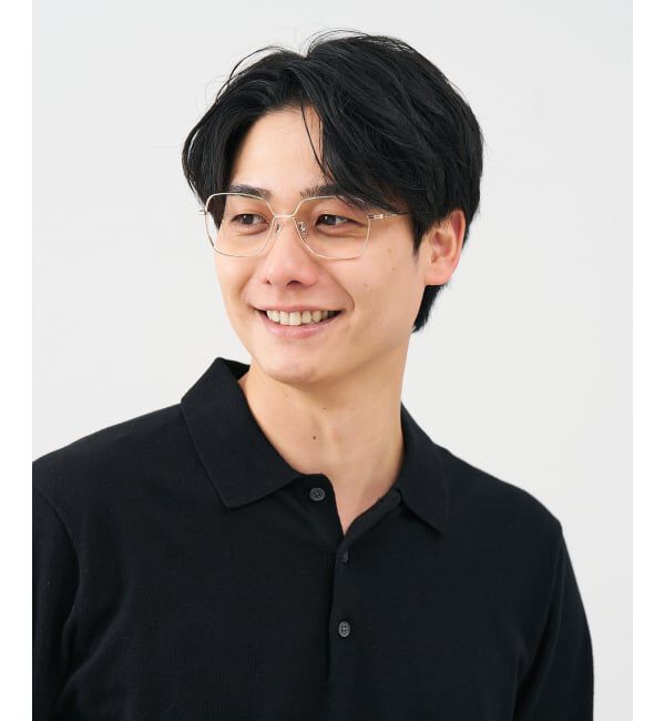  「FASHION ウェリントン型 メガネ | 軽量 メタル 高級感 FASHION レンズ交換券付」|メガネ|
