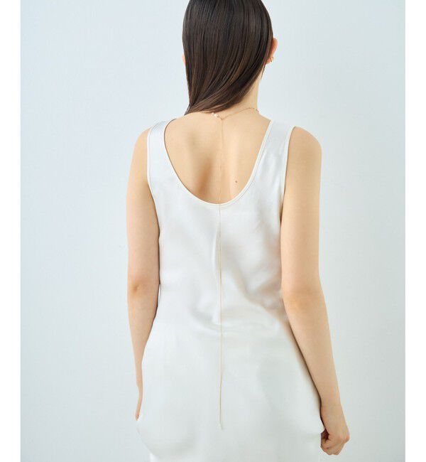 ete「[アシンメトリー] チェーン ロングネックレス」|ネックレス|