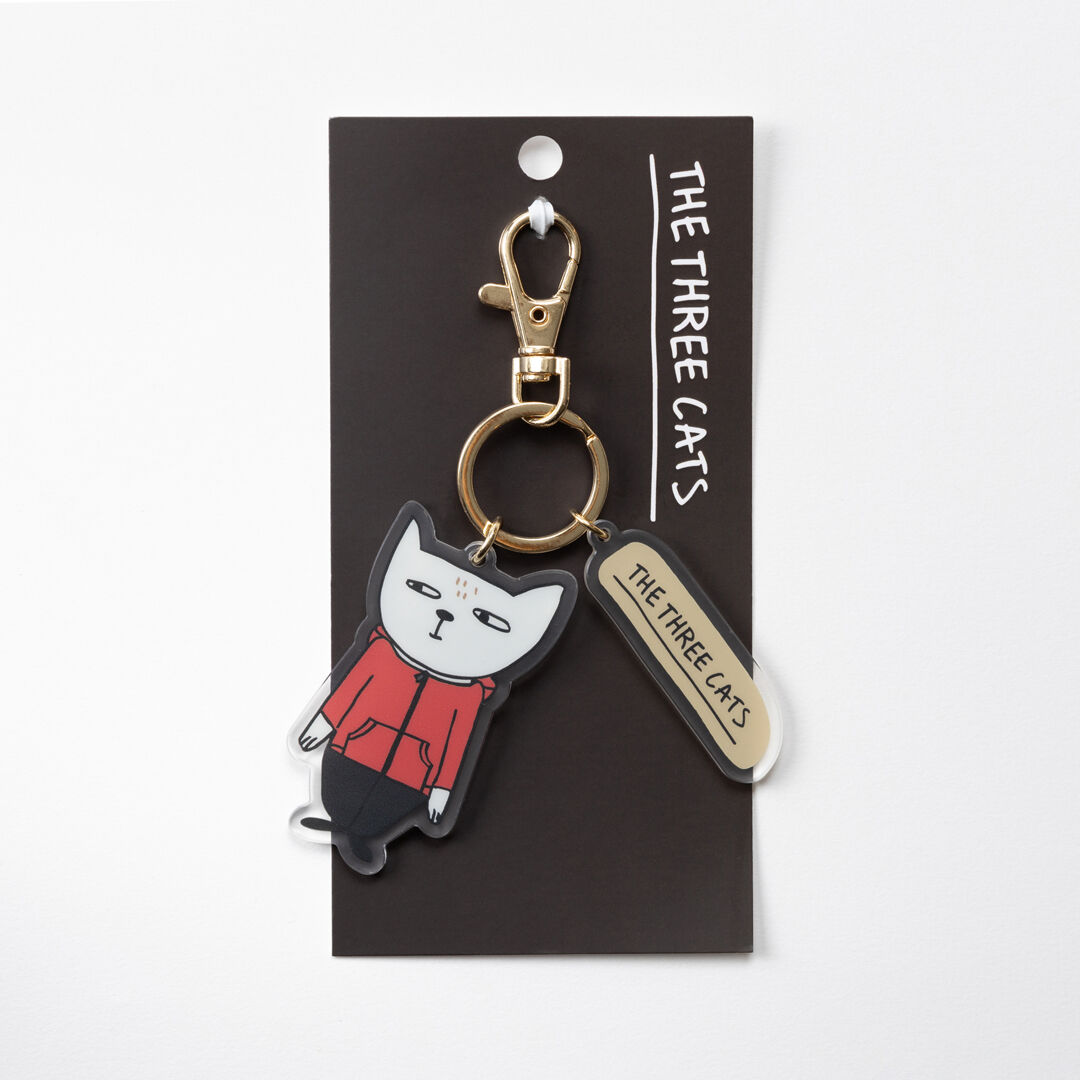  「THE THREE CATS アクリルキーホルダー」|チャーム・キーホルダー|