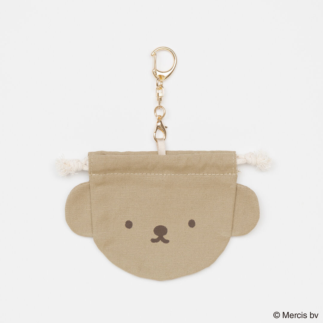  「BRUNA BASIC MINI 巾着チャーム」|チャーム・キーホルダー|